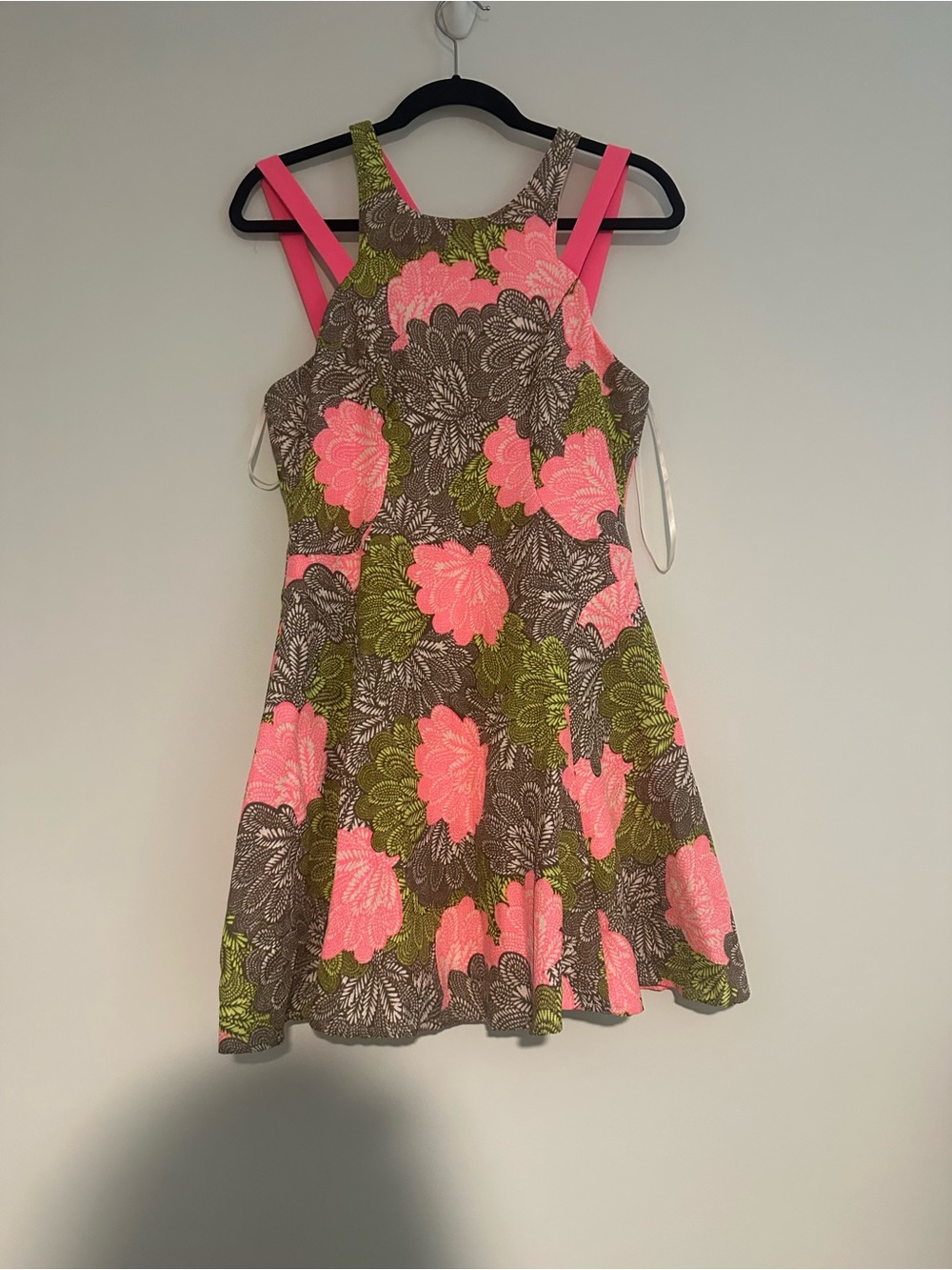 Ark & Co | Neon Floral Mini Dress